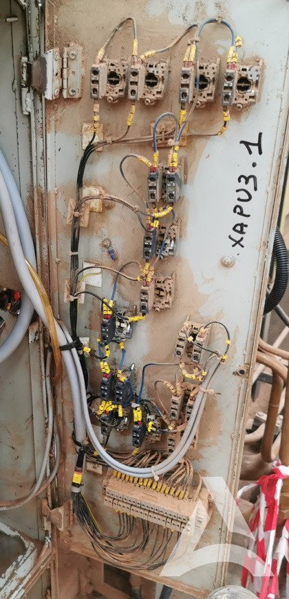 Armoire électrique sale