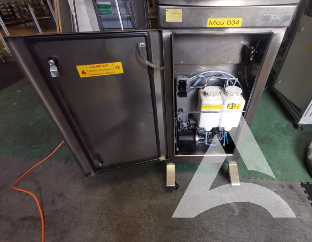 Machine à encre industrielle nettoyée