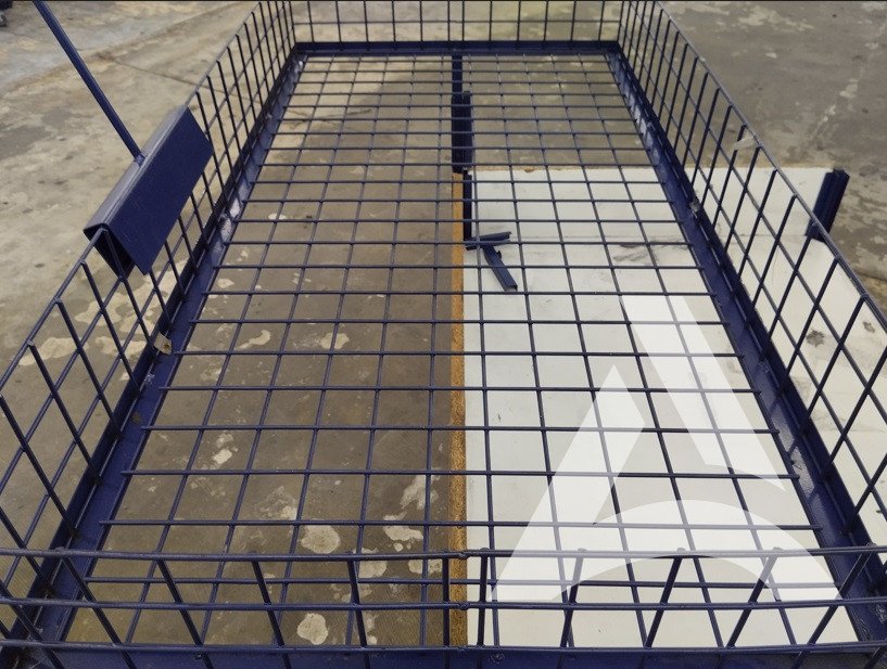 Grilles bacs a roulettes nettoyé après incendie (suie)