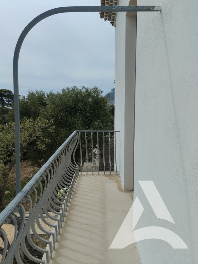 Nettoyage d'une terrasse en pierre