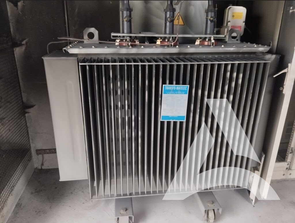 Photo Avant Nettoyage Suie sur Transformateur