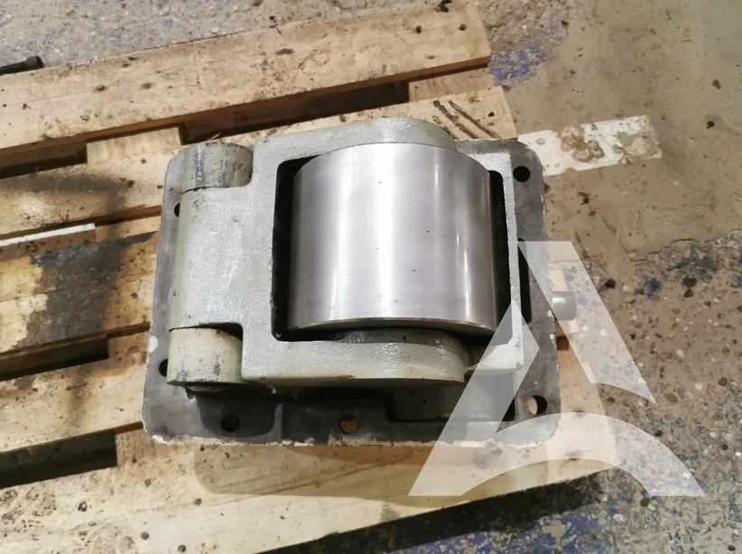 Pied de roulement nettoyé avec suppression des graisses et résidus