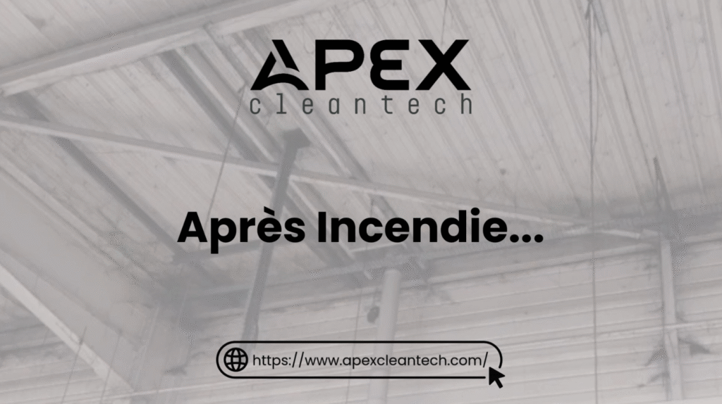 Nettoyage Après Incendie...